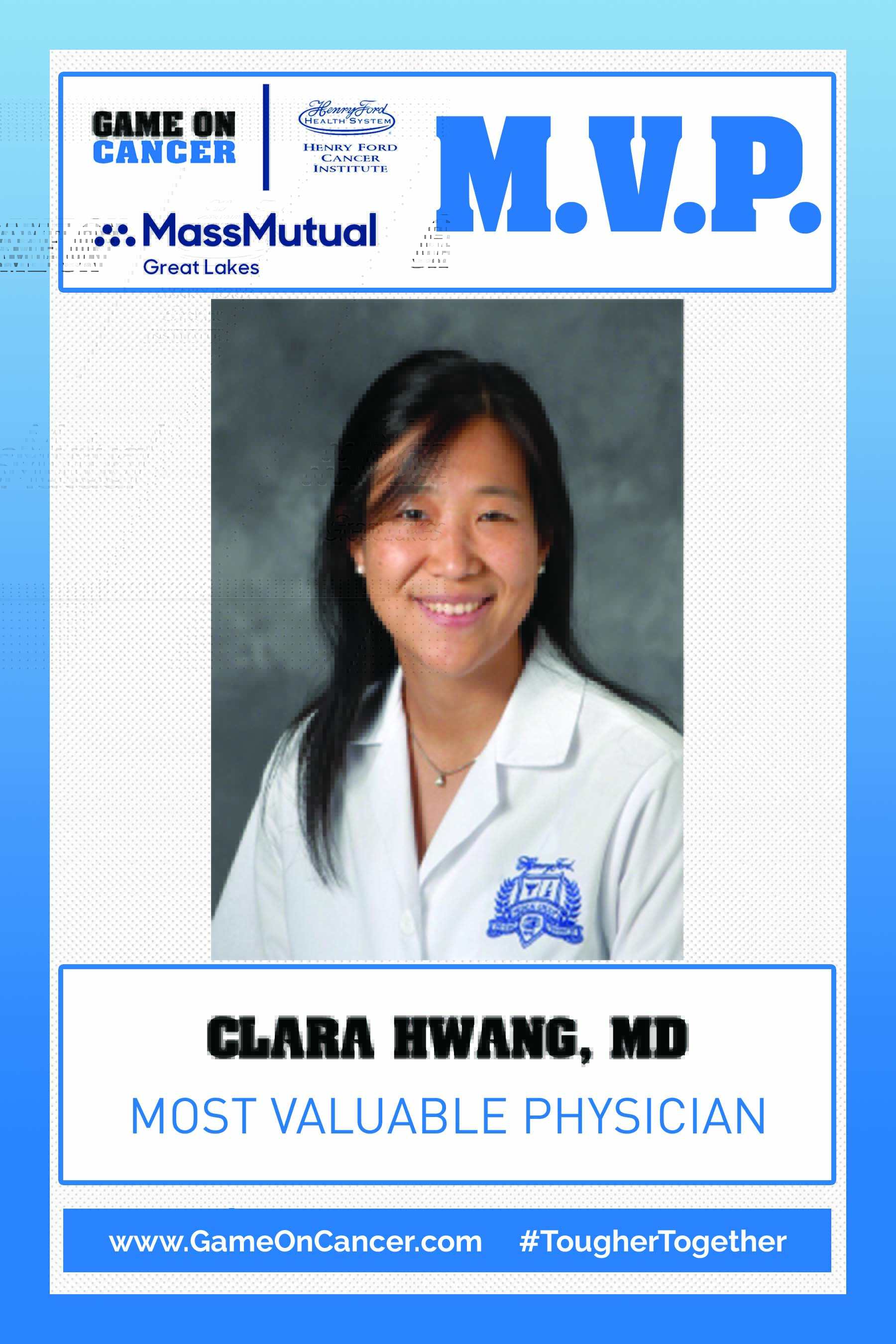 2020 MVP Card Clara Hwang, M.D.
